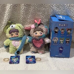 TOP TOY MayMei Neverland Series Vinyl Plush Begonia Dog & Cactus Bear